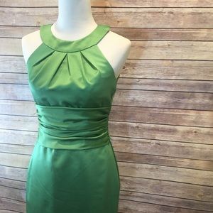 David’s Bridal size 6 green dress
